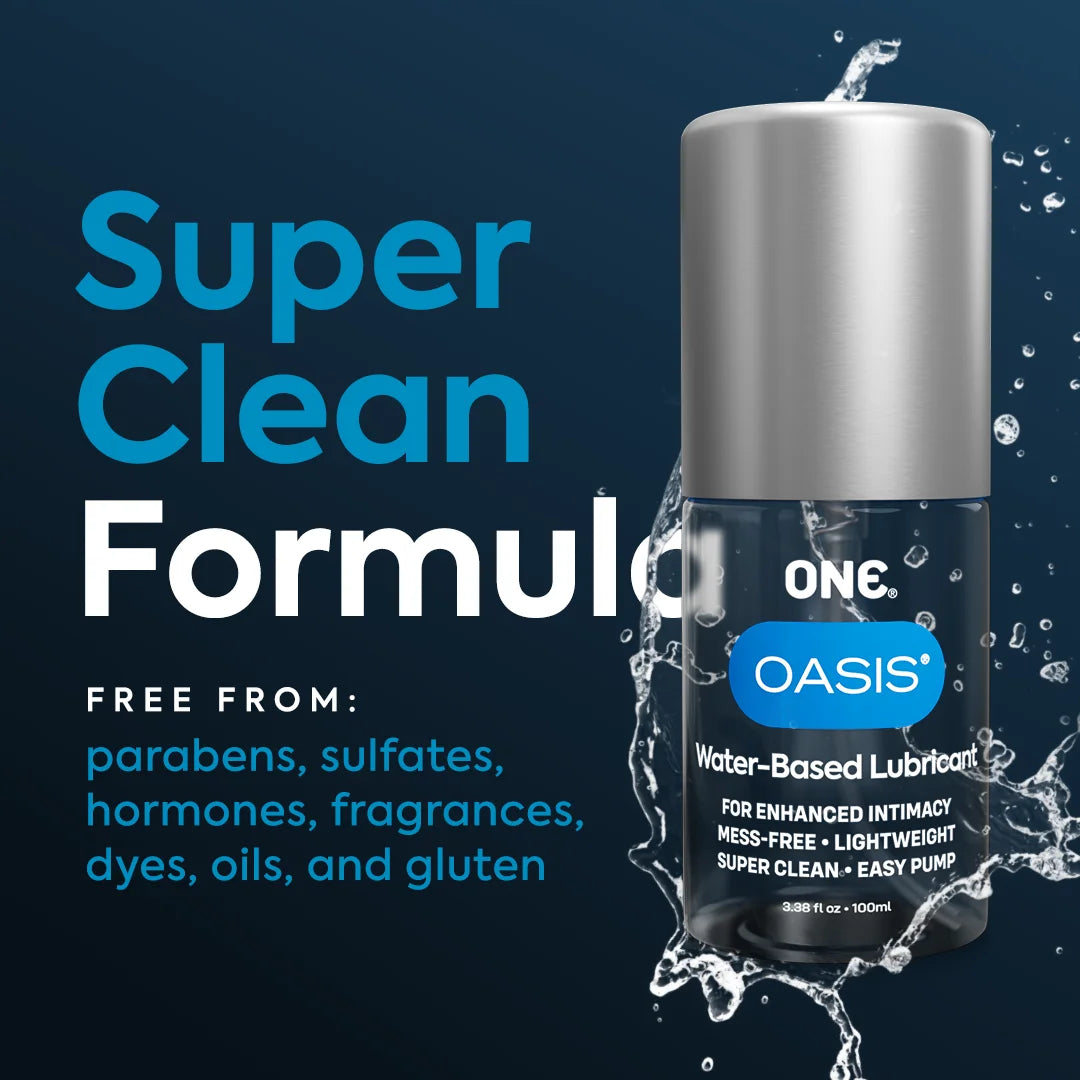 Oasis - Personal Water-Based, Oil-Free, Lubricant For anal sex