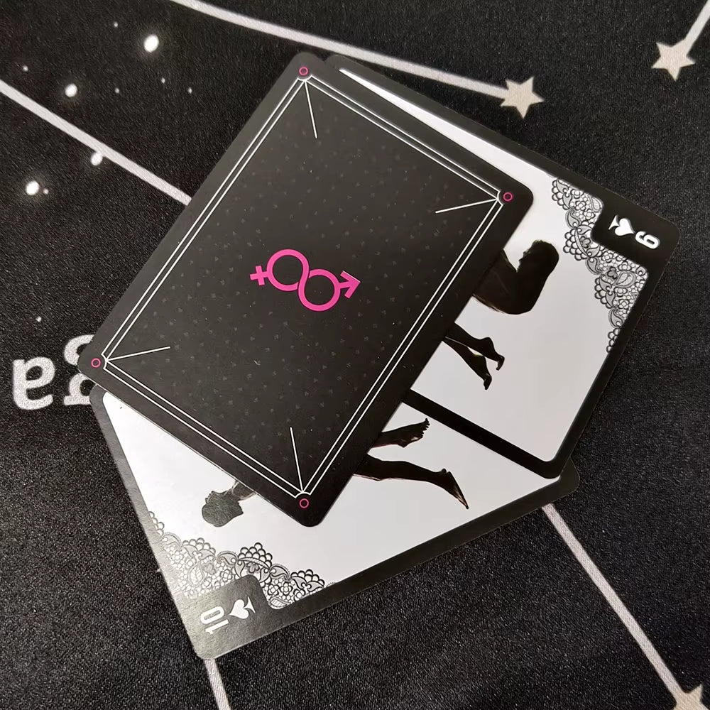 Kamasutra Jeu De 54 Cartes Adult 13 Sex Position Playing Cards Erotic Gym Game for Couples