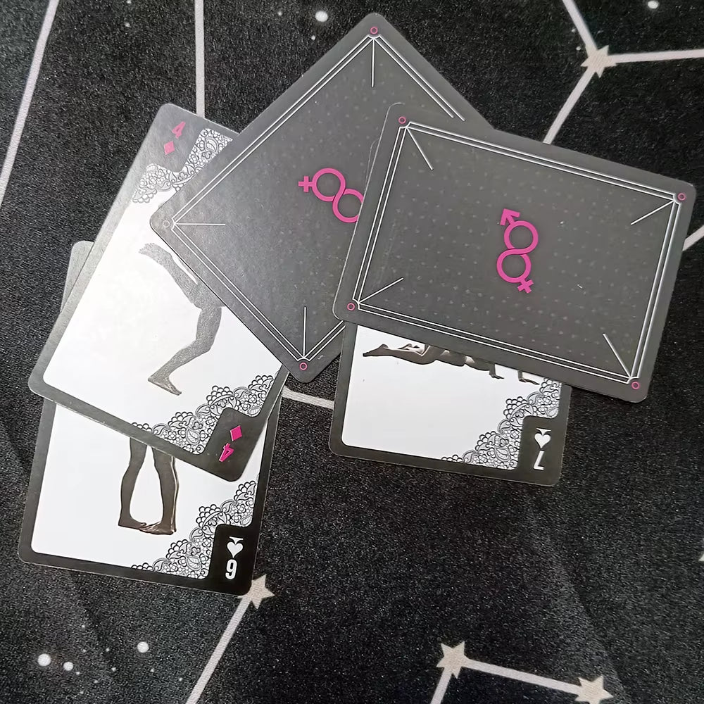Kamasutra Jeu De 54 Cartes Adult 13 Sex Position Playing Cards Erotic Gym Game for Couples