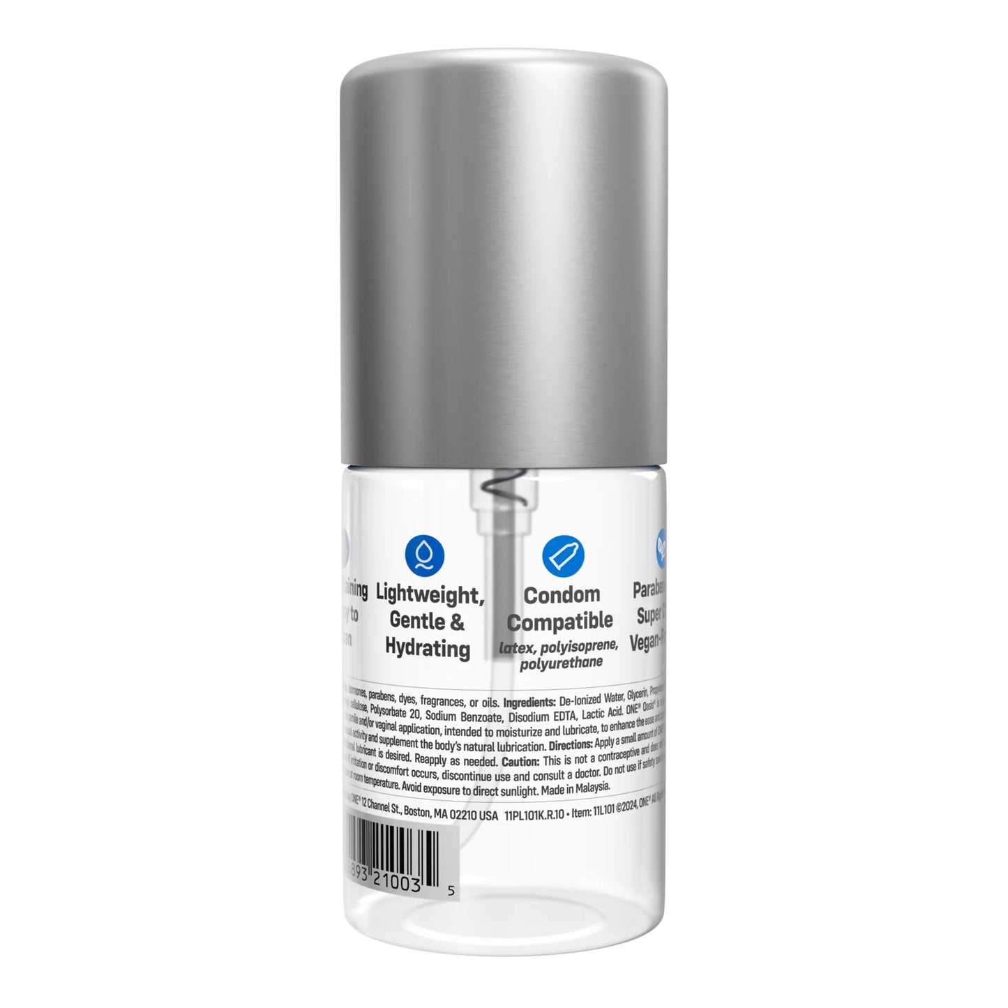 Oasis - Personal Water-Based, Oil-Free, Lubricant For anal sex