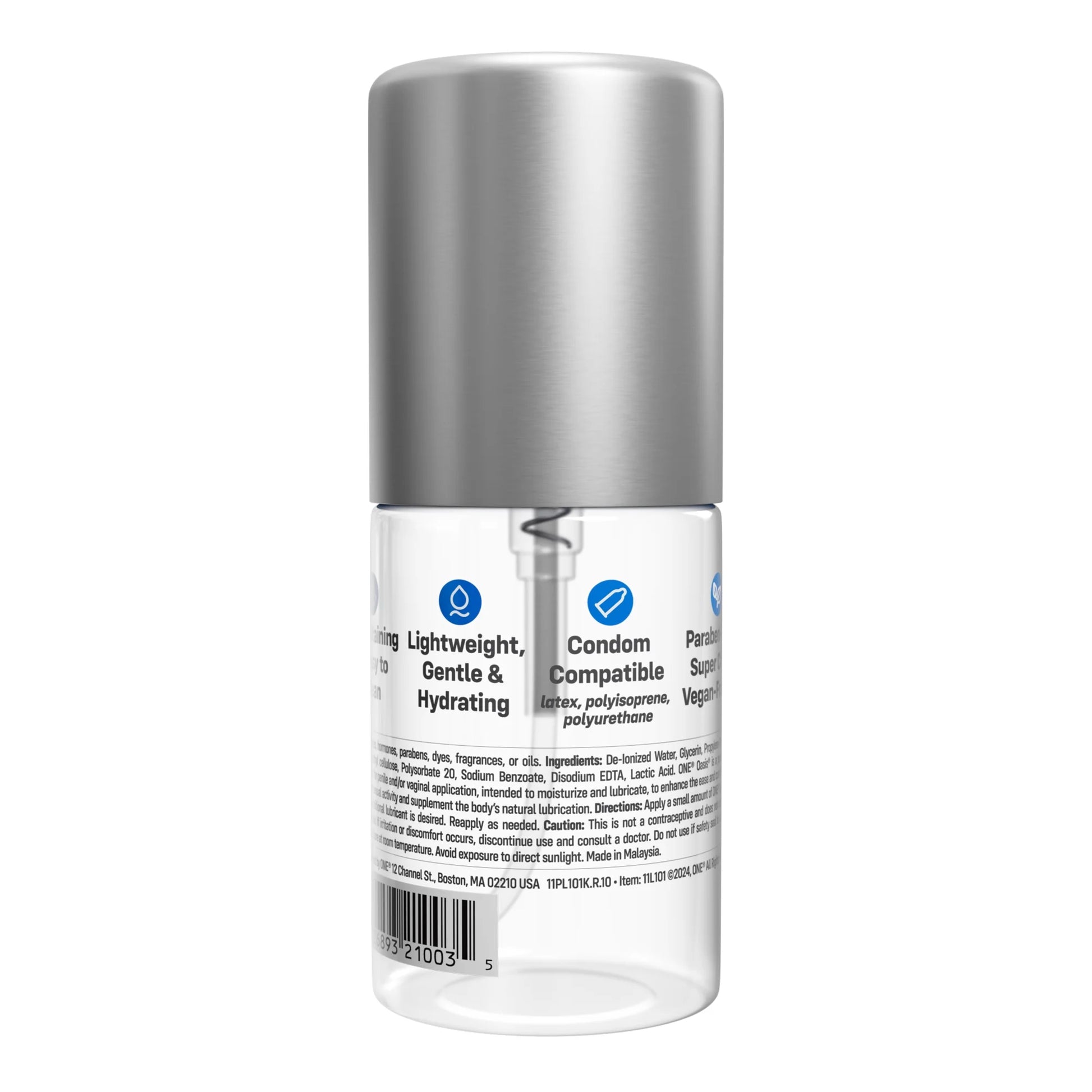 Oasis - Personal Water-Based, Oil-Free, Lubricant For anal sex