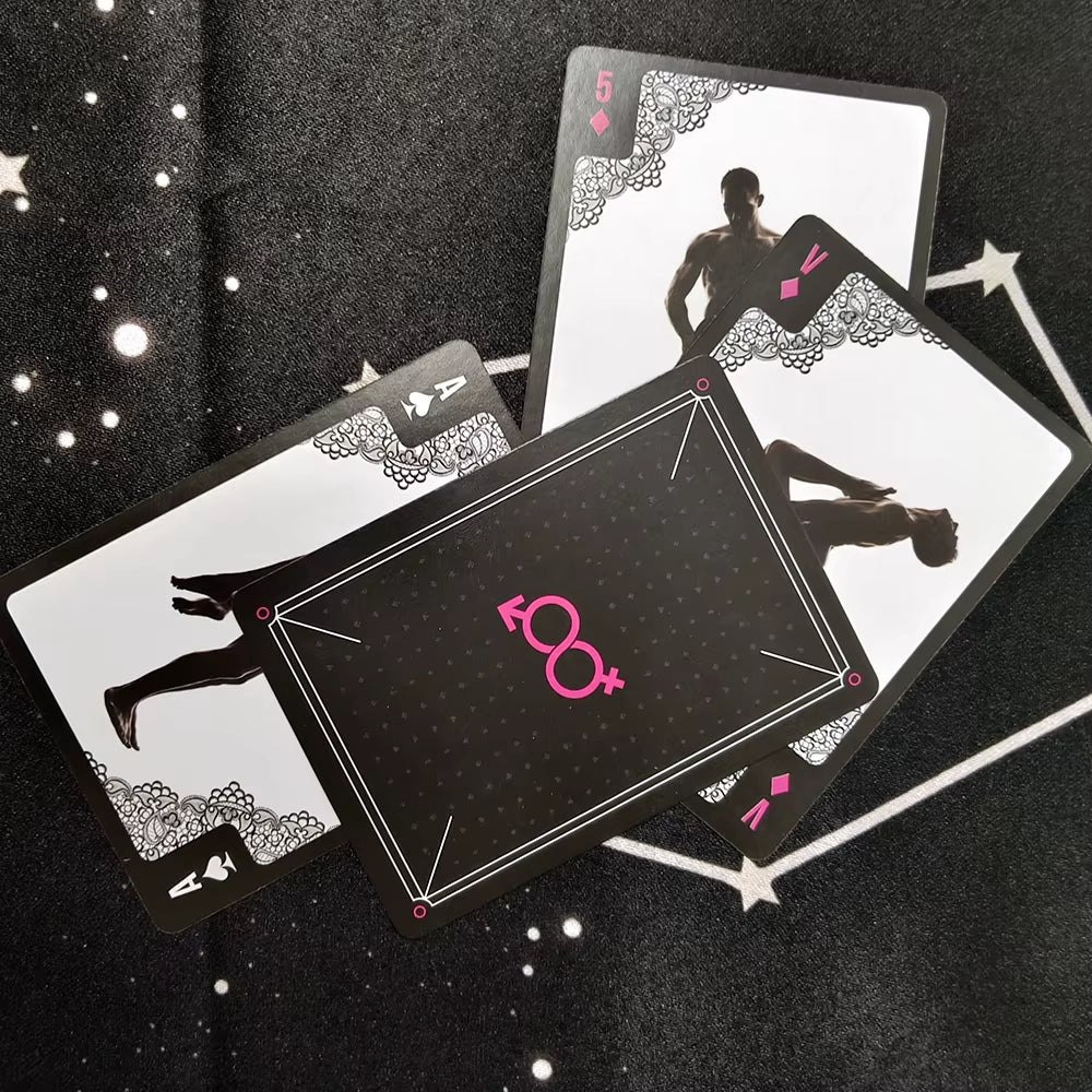 Kamasutra Jeu De 54 Cartes Adult 13 Sex Position Playing Cards Erotic Gym Game for Couples